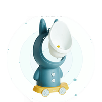 kub 可优比 儿童小便器 绿兔兔