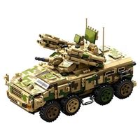 SEMBO BLOCK/森宝积木 203272 拼装模型 积木玩具 高透展示盒