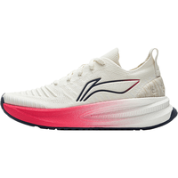 李宁 悠适丨 跑步鞋男款厚底减震回弹稳定支撑网面透气软底运动鞋