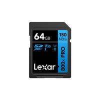 雷克沙SD内存卡单反数码相机32G/64G/128G微单存储卡高速大卡