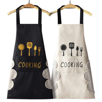 美丽新 黑红复合围裙双层防水防油围裙加大加厚PVC皮围裙水产海鲜围腰 双层防水加厚皮围裙