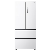 美的（Midea）M60系列520法式多门四开门家用冰箱超薄嵌入式净味双系统循环大容量底部散热BCD-520WUFPZM(E)白