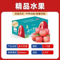 百亿补贴：涵果 陕西延安洛川苹果 5.5斤 脆甜礼盒