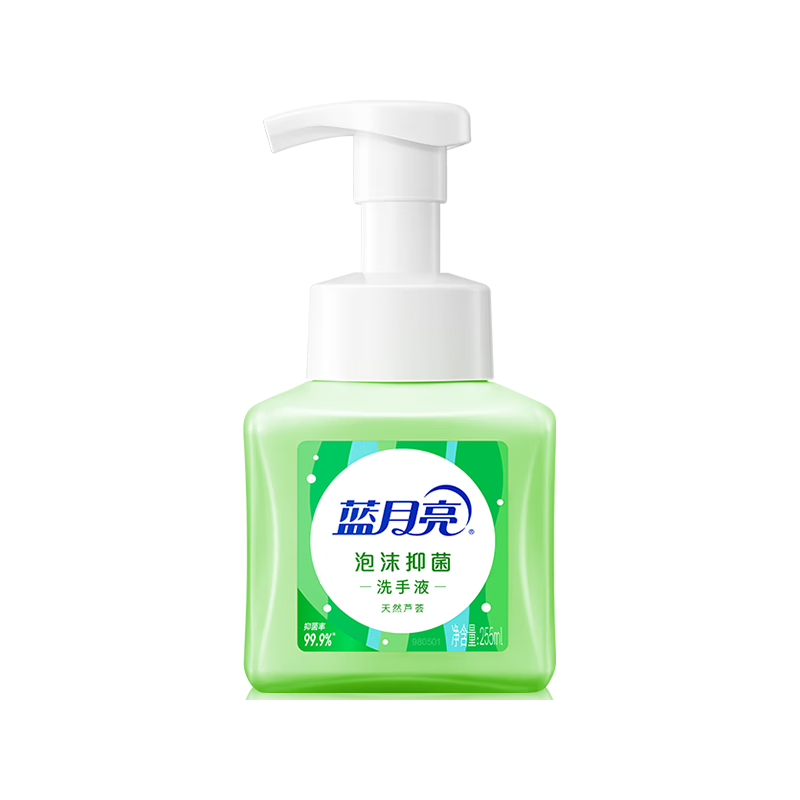  Bluemoon/蓝月亮 抑菌 洗手液套装  芦荟+芦荟 300g+255ml