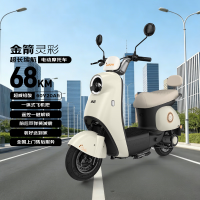 限地区：金箭 电动摩托车 灵彩60V20AH铅酸电池长续航800W大动力