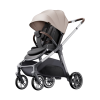 京东京造高景观婴儿车0-3岁用折叠可坐可躺带减震遛娃双向婴儿推车M8