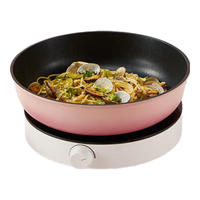 WMF福腾宝 星耀系列煎炒锅不粘煎锅煎蛋炒菜燃气电磁炉 晶耀不沾煎烤2件套 30cm