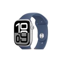 Apple Watch Series 10 苹果智能手表 s10运动手表 【S10】铝金属 银白色 46mm GPS版【质保1年】