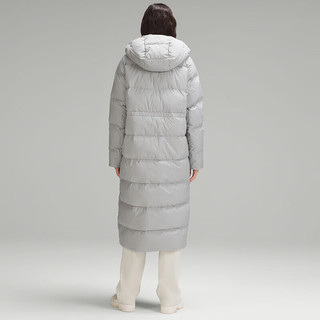 lululemon丨Wunder Puff 女士长款羽绒外套羽绒服 防风 LW4CAGS 水滴银 L /10