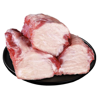  肉鲜厨师 原切 牛肉胸口捞朥片  原切牛胸口油400g