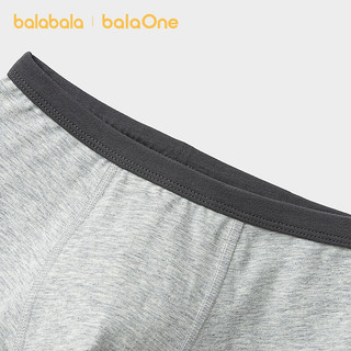 巴拉巴拉【balaOne】巴拉巴拉儿童内裤男童四角短裤平角不夹PP抗菌三条装 太空探索00342 100