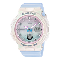 CASIO 卡西欧 BABY-G 贝壳渐变色系列 女士石英腕表 BGA-250-7A3
