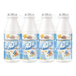 三只松鼠 AD钙奶饮料童年饮料好喝dd AD钙奶饮料220ml*4瓶