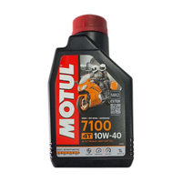 MOTUL 摩特 7100 10W-40 SN级 全合成机油 摩托车机油 1L