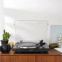 铁三角 自动无线唱盘机AT-LP3XBT BK黑色 蓝牙黑胶唱机