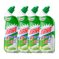 超威 亮滑洁厕液 洁厕净 500g 杀菌除污垢 4瓶