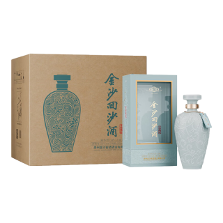 金沙 回沙酒 宋瓷梅瓶 53度酱香型白酒纯粮坤沙 博物馆联名 53%vol 500mL 6瓶 （整箱）