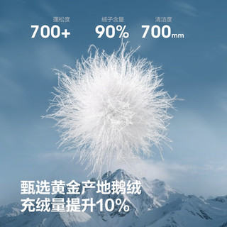 波司登（BOSIDENG）25亲子极寒90绒鹅绒商场明星同款羽绒服骐骥红外套新年本命年 雪霞紫6438-郭晶晶款-至高抵御-20°C-充绒量+10%左右 3XL 185/104A 体重约155-170斤