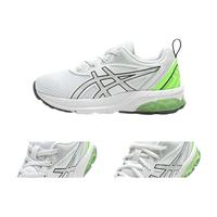 ASICS/亚瑟士童鞋跑步鞋户外运动鞋儿童缓震跑步鞋GEL-QUANTUM 90 101-白绿色 28.5码