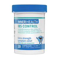 茵澳斯Inner Health 成人IBS肠易激益生菌胶囊 每粒320亿活性菌 应对胃部不适 呵护肠道 30粒/瓶 澳洲【年货节】送自己
