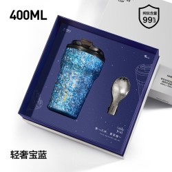SIMELO 纯钛保温杯400ml礼盒装
