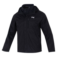 安德玛 UNDERARMOUR)羽绒服男士 2023冬季新款运动衣服休闲工装梭织外套连帽保暖棉服