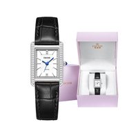 依波表 女士石英手表 5171 赫本黑 30*22mm