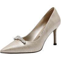 88VIP：百丽 细高跟单鞋女2026春季通勤婚鞋宴会年会浅口单鞋子BDAY4A