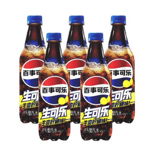 百事 生可乐 汽水饮料500ml*5瓶