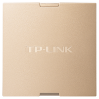 TP-LINK 普联 AX3000双频千兆Wi-Fi6面板AP 大户型全屋wifi无线mesh组网 PoE供电AC管理 TL-XAP3000GI-PoE香槟金