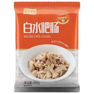 龙大美食白水肥肠200g 免洗免切卤肥肠精选猪大肠 半熟肥肠半成品火锅食材