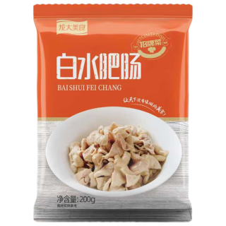 龙大美食白水肥肠200g 免洗免切卤肥肠精选猪大肠 半熟肥肠半成品火锅食材