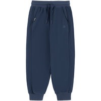 全棉时代 秋冬儿童长裤加厚抓绒卫裤束脚裤保暖裤 持久锁温百搭纯色