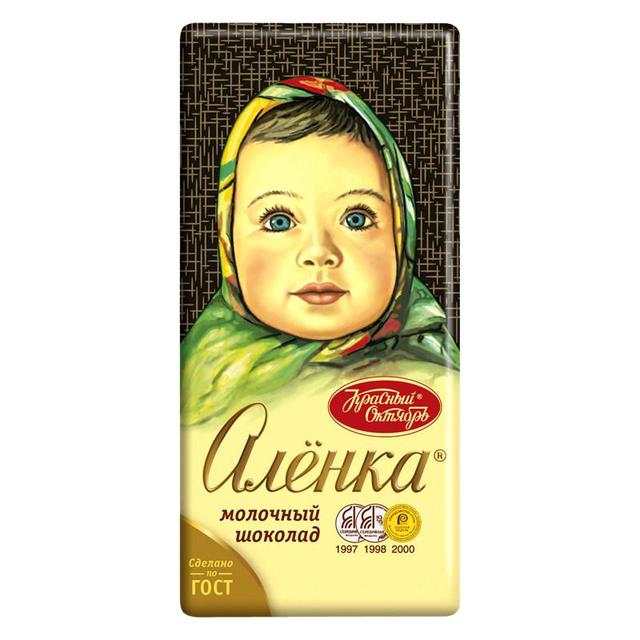 Alenka chocolate Alenka 爱莲巧牛奶巧克力 75g*5块 袋装