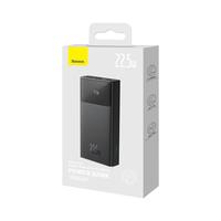 BASEUS 倍思 PPXJ20 星爵数显快充移动电源 黑色 20000mAh Micro-USB/Type-C 22.5W