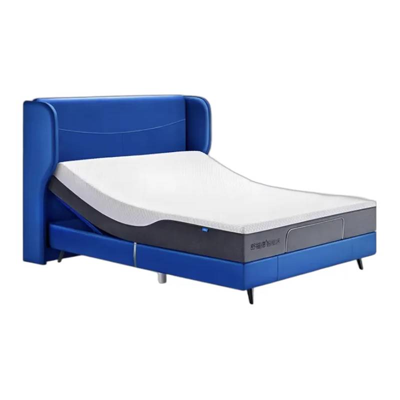 softide 舒福德 S700++G25 电动智能床+床垫+真皮靠背