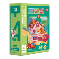 TOI 图益 4阶-消防救火 普通拼图 165片