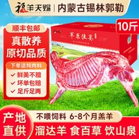 福羊天赐 内蒙古锡盟羊肉 10斤 半只羊套餐