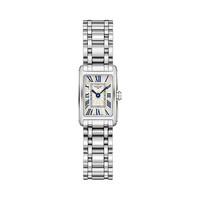 LONGINES 浪琴 瑞士手表 黛绰维纳系列 石英钢带女表 L52584716