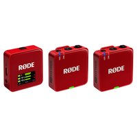 RØDE罗德 Wireless Go III 一拖二无线领夹麦克风 红色