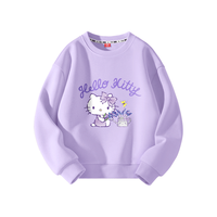 Hello Kitty女童卫衣2025新款春秋宽松休闲儿童上衣潮款高级感韩系女孩衣服