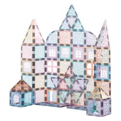 玩具反斗城 Playpop彩钻磁力片儿童早教益智拼图积木玩具