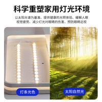 全光谱led灯条高显色护眼节能灯防蓝光无频闪吸顶灯替换灯芯