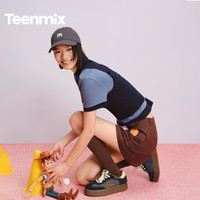 TEENMIX/天美意 玩具总动员联名复古女鞋 黄色绒里 37
