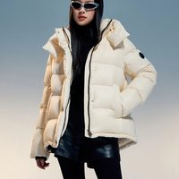 【流光泡芙】波司登700+高蓬90鹅绒羽绒服女25冬短款收腰显瘦 170/92A