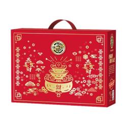 徐福记 多口味混合零食礼盒 新年礼盒 零食大礼包 金元宝礼盒/888g