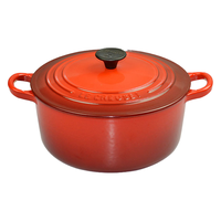 LE CREUSET 酷彩 汤锅(24cm、4.2L、铸铁、红色)