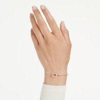 施华洛世奇（SWAROVSKI）SYMBOLICA施家“金”彩马蹄手链手镯女新年女5741461