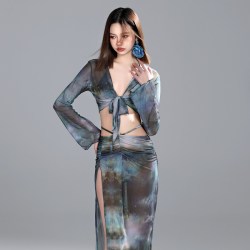 型盛 比基尼四件套 女士泳衣 2533