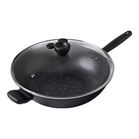 MEYER 美亚 迪士尼 多功能不粘锅炒锅燃气电磁灶无油烟锅  32cm